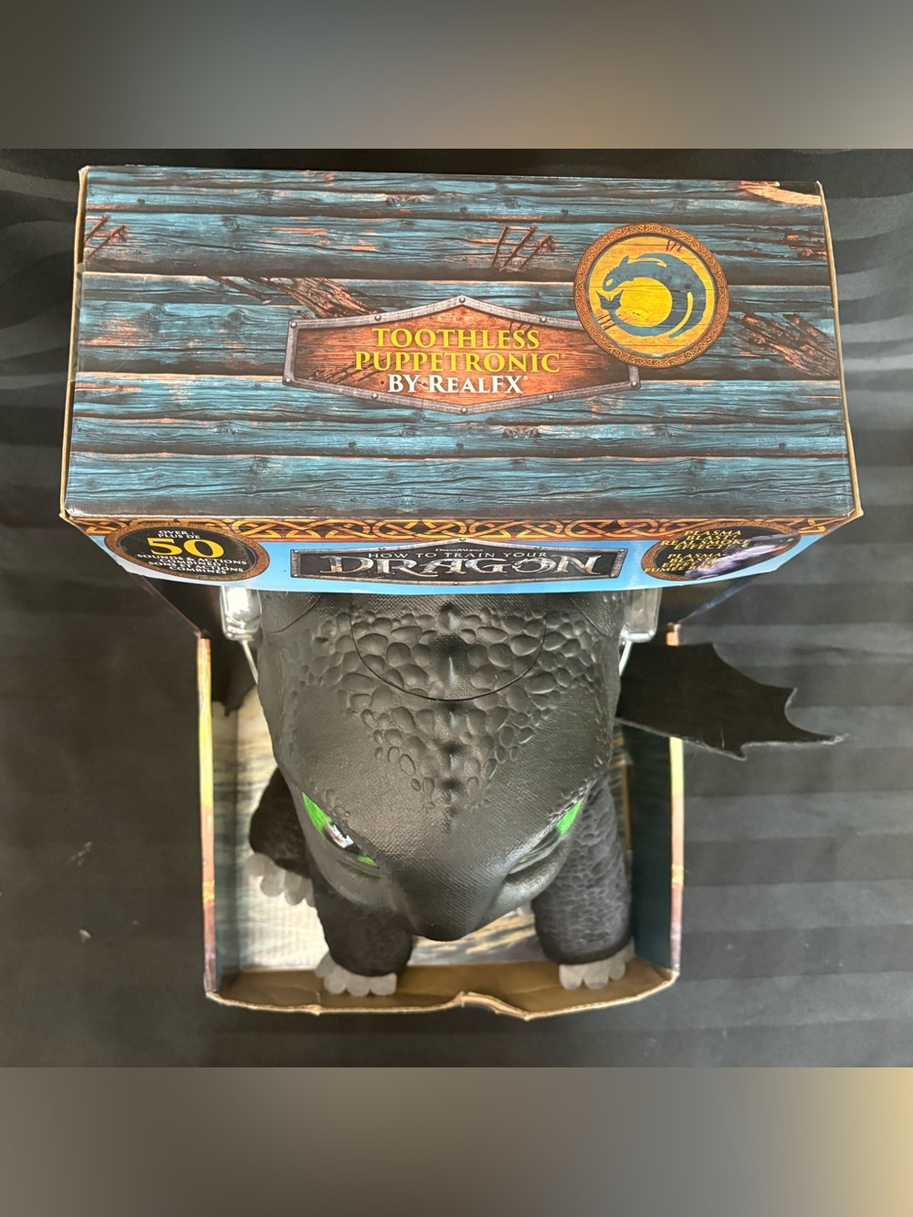 Official Toothless Puppetronic Interactive Dragon - Picture 7 of 14